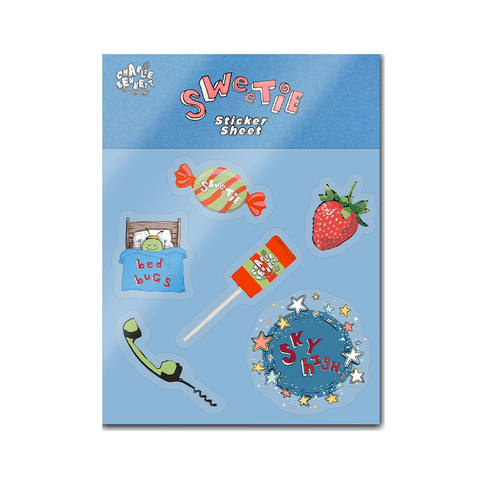 Charlie Bennett - Sweetie Vinyl + Sweatshirt + Sticker Sheet